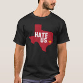 Hate Us Houston Baseball Proud Tシャツ (正面)