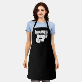 Haters gonna hate エプロン (着用した状態)