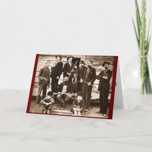 HATFIELDファミリーの無法おもしろい誕生日カード シーズンカード