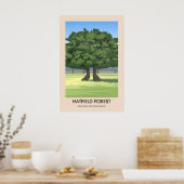 Hatfield Forest Travel Poster ポスター (キッチン)