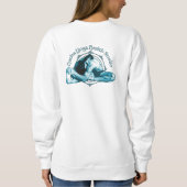 Hatha Yoga Health Studio スウェットシャツ (裏面)