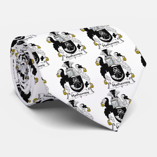 Hathawayの家紋 ネクタイ (ロール)