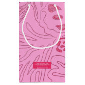 HATHOR Bloom Pink Gift Bag スモールペーパーバッグ (裏面)