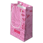HATHOR Bloom Pink Gift Bag スモールペーパーバッグ (裏面アングル)