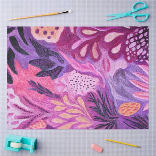 HATHOR Bloom Wrapping Paper 薄葉紙 (クラフト)