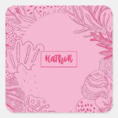 HATHOR “Mother” Seal Sticker スクエアシール (正面)