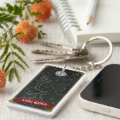 Hatoful Advent calendar 11: The King キーホルダー (正面右)