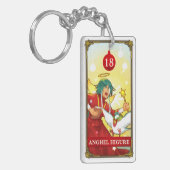 Hatoful Advent calendar 18: Anghel Higure キーホルダー (正面左)