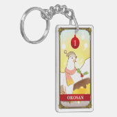 Hatoful Advent calendar 1: Okosan キーホルダー (正面左)