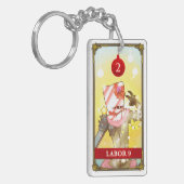Hatoful Advent calendar 2: Labor9 キーホルダー (正面左)
