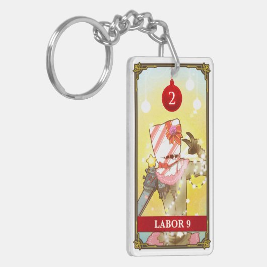 Hatoful Advent calendar 2: Labor9 キーホルダー (正面左)