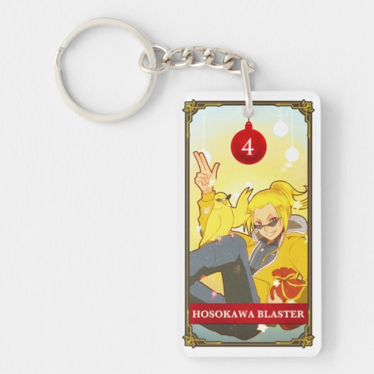 Hatoful Advent Rabu-Azami キーホルダー (正面)