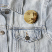 Hatshepsutの彫像、エジプトのファラオHatshepsut 缶バッジ (インサイチュ)