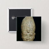 Hatshepsutの頭部 缶バッジ (正面&裏面)