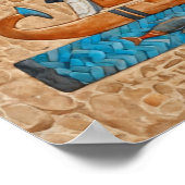 Hatshepsut Temple、ファラオニックボート ポスター (角)