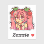 Hatsune Miku Sakura Ver. Sticker シール (シート)