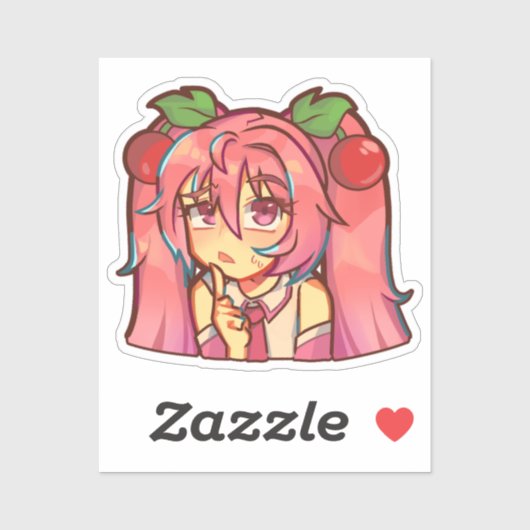 Hatsune Miku Sakura Ver. Sticker シール (シート)