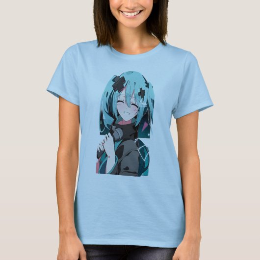 Hatsune miku tシャツ (正面)