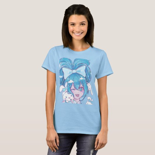 Hatsune miku tシャツ (正面フル)