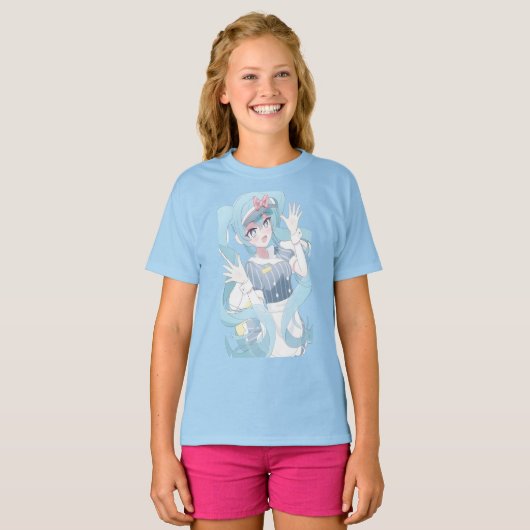 Hatsune miku tシャツ (正面フル)
