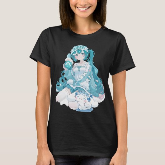Hatsune miku tシャツ (正面)