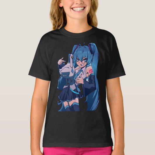 Hatsune miku tシャツ (正面)