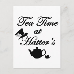 Hatter'sでお茶の時間 ポストカード