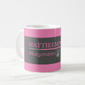 HattieEmpowers tagin コーヒーマグカップ (正面左)