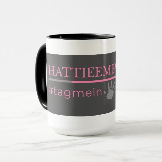 HattieEmpowers tagin マグカップ (正面左)