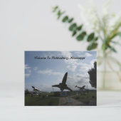 Hattiesburg、ミシシッピーへの歓迎 ポストカード (スタンド正面)