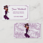 Hattitudeのプロフィールカード 名刺 (正面/裏面)