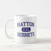 Hatton -スズメバチ-高町の入り江アラバマ コーヒーマグカップ (左)