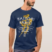 Hattori Hanzo Samurai Swordsmith Tシャツ (正面)