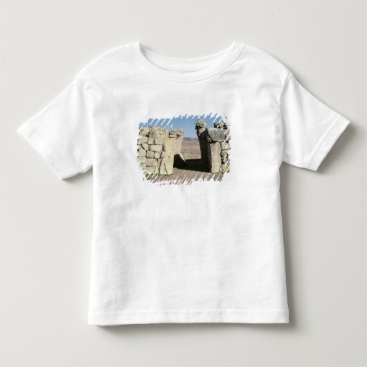 Hattusasの壁からの王のGate トドラーTシャツ (正面)