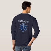 Hatzolah EMS Tシャツ (裏面フル)