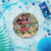 Hauʻoli Hula Princess ペーパープレート (パーティー)