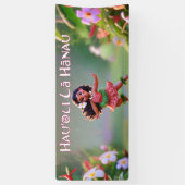Hauʻoli Hula Princess 横断幕 (縦)