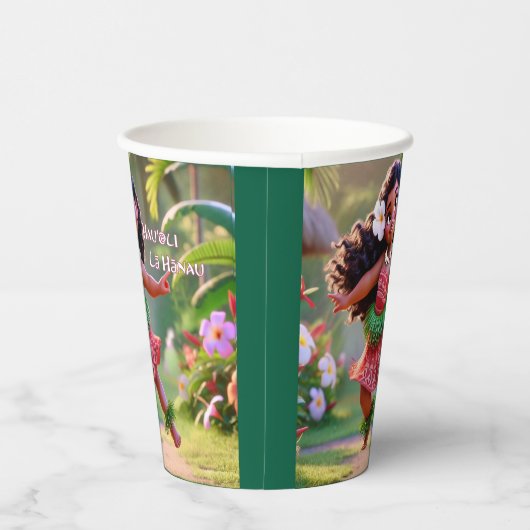 Hauʻoli Hula Princess 紙コップ (右)