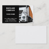 Haulage Companyの名刺 名刺 (正面/裏面)
