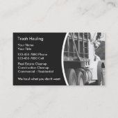 Hauling Dumpster名刺 名刺 (正面)