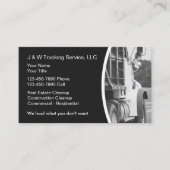 Hauling Dumpster Services名刺 名刺 (正面)