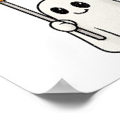 Haunted 67 Meme Six Seven 6-7 Funny Internet Joke  ポスター (角)