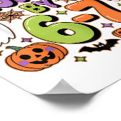Haunted 67 Meme Six Seven 6-7 Funny Internet Joke  ポスター (角)