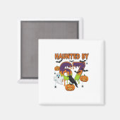 Haunted 67 Meme Six Seven 6-7 Funny Internet Joke  マグネット (正面/裏面)