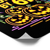 Haunted By 67 Funny Ghost And Pumpkin Halloween  ポスター (角)