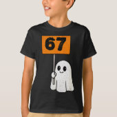 Haunted By 67 – Funny Six Seven Meme 6 7 Halloween Tシャツ (正面)