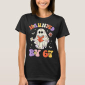 Haunted By 67 Meme Funny Six Seven 6 7 Halloween T Tシャツ (正面)