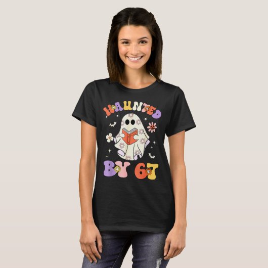 Haunted By 67 Meme Funny Six Seven 6 7 Halloween T Tシャツ (正面フル)