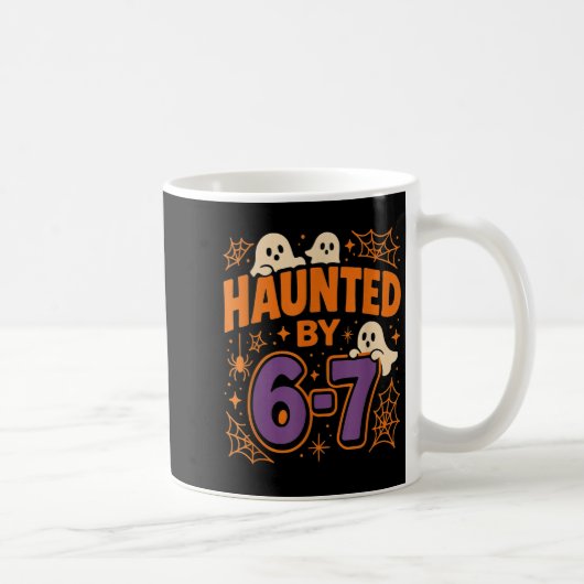 Haunted By 6 7 コーヒーマグカップ (右)