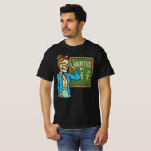 Haunted by 6-7 Funny Teacher 67 Halloween Skeleton Tシャツ (正面フル)